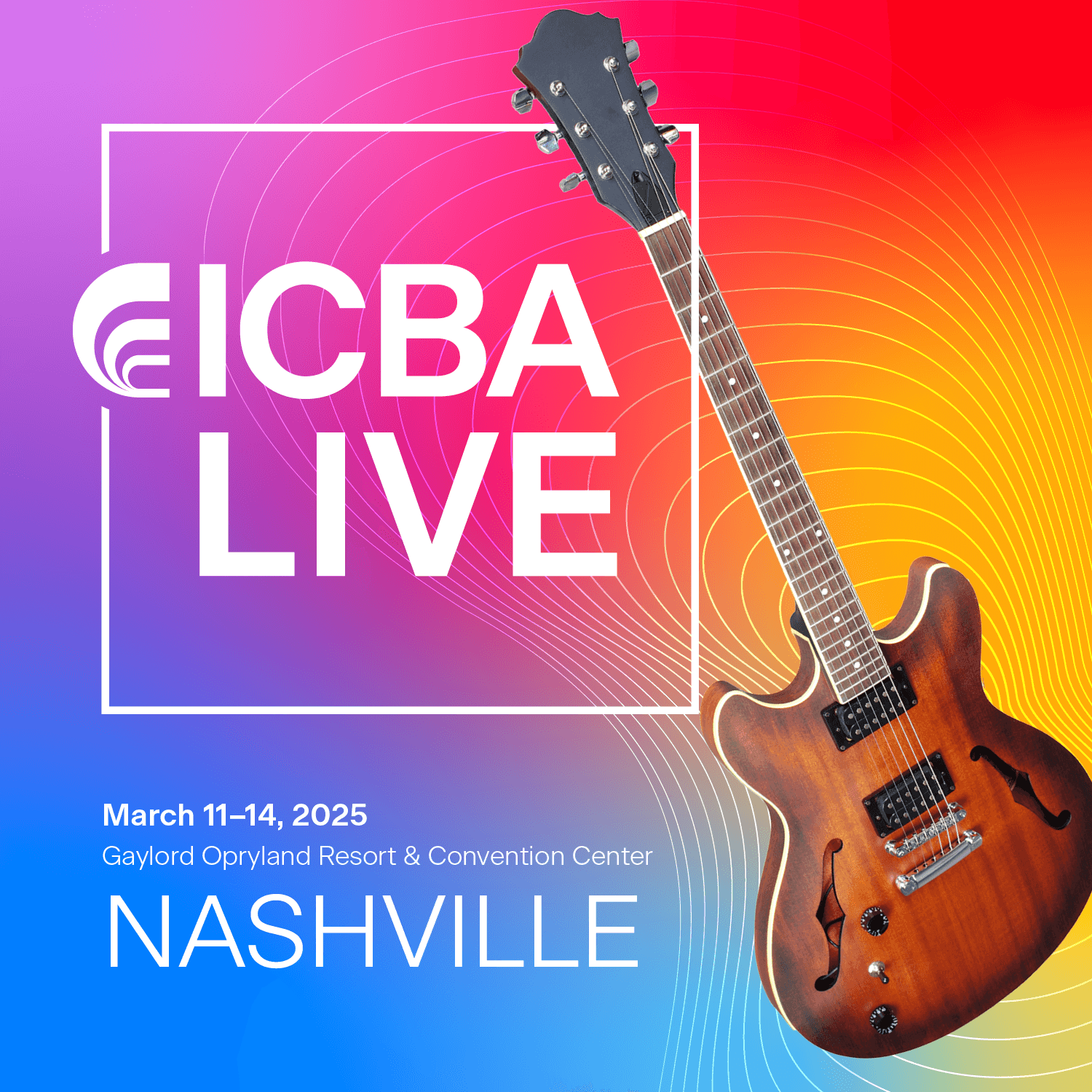 ICBA LIVE 2025 Logo