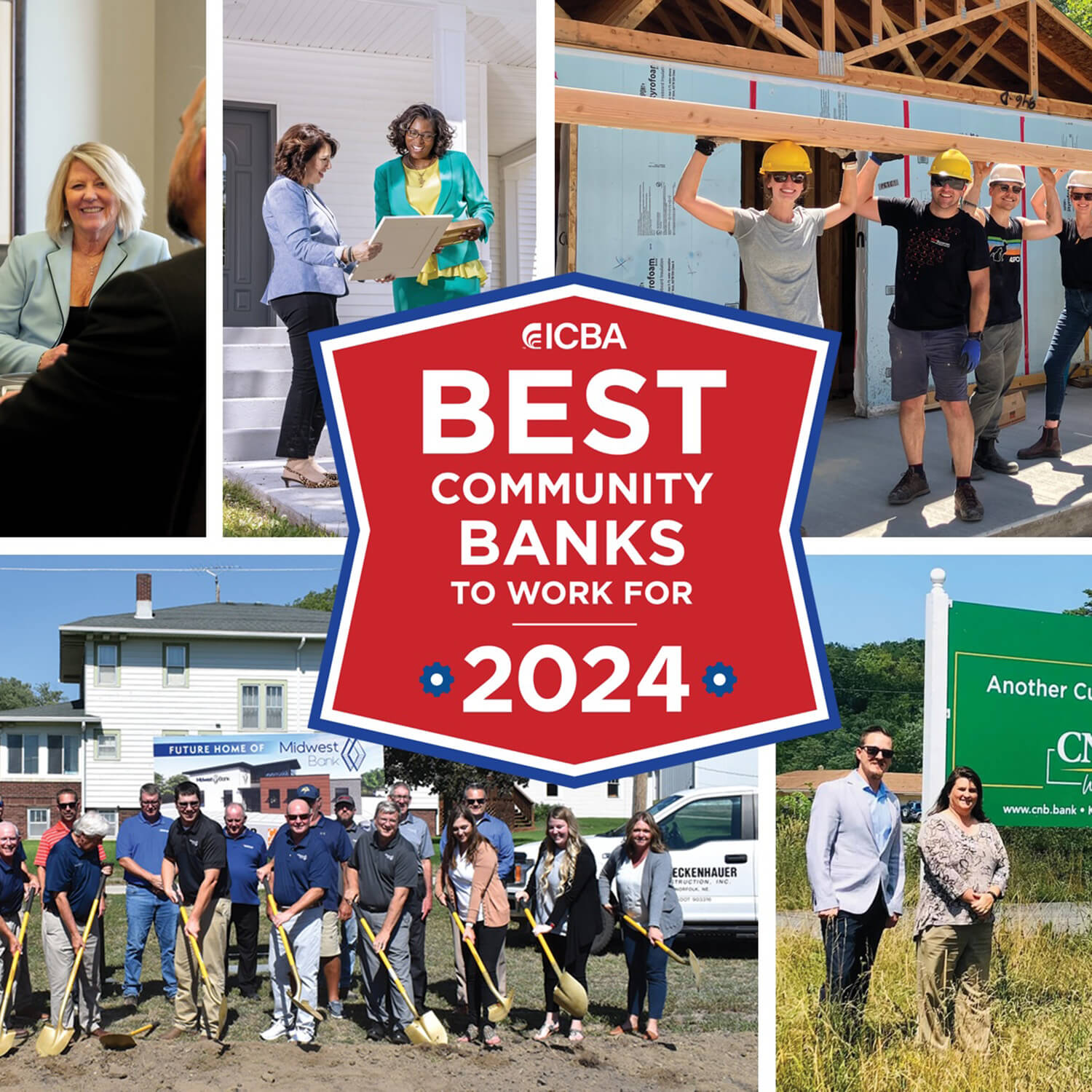 2024 Best Community Bank Award Square