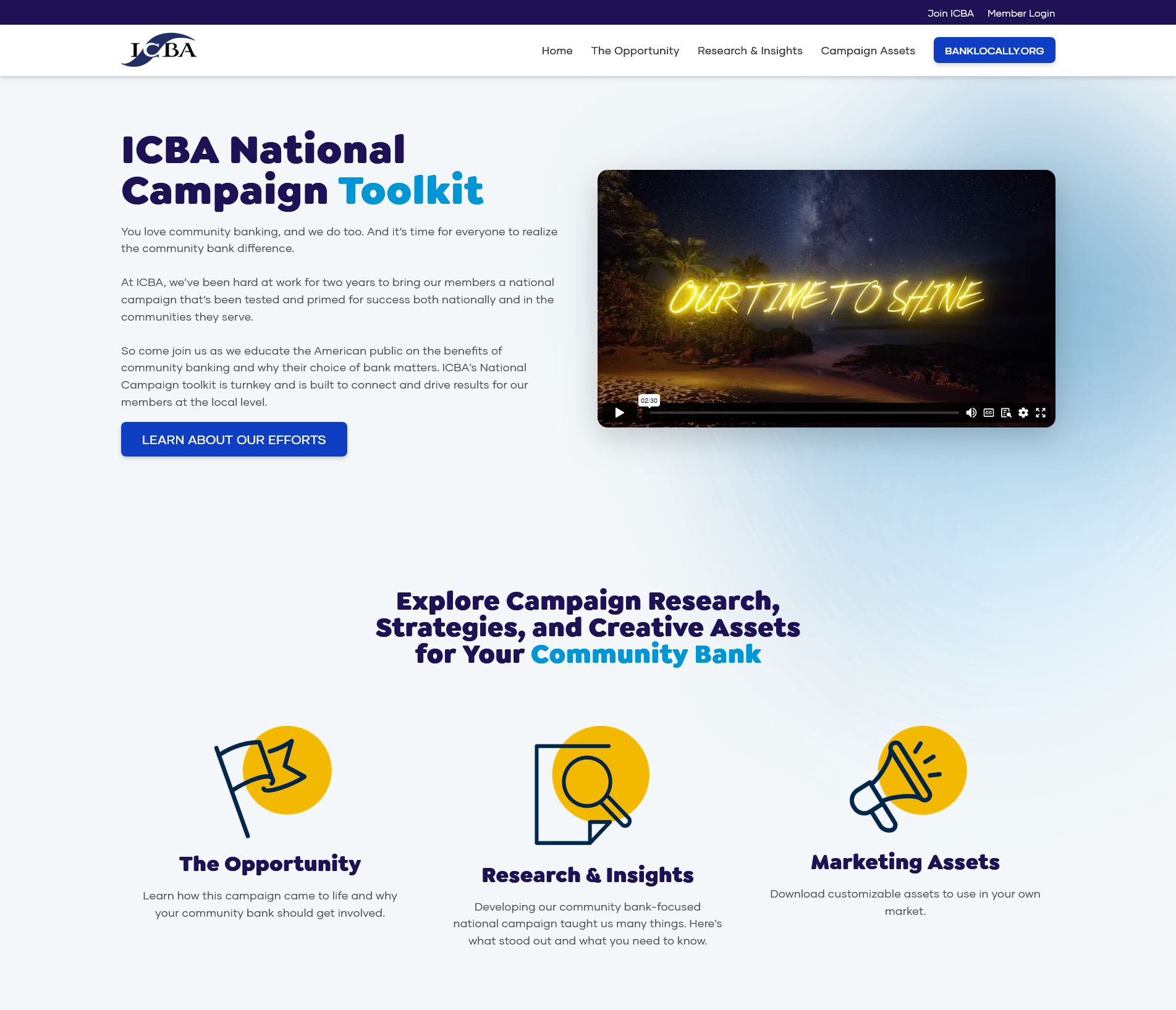 Screenshot National Campaign